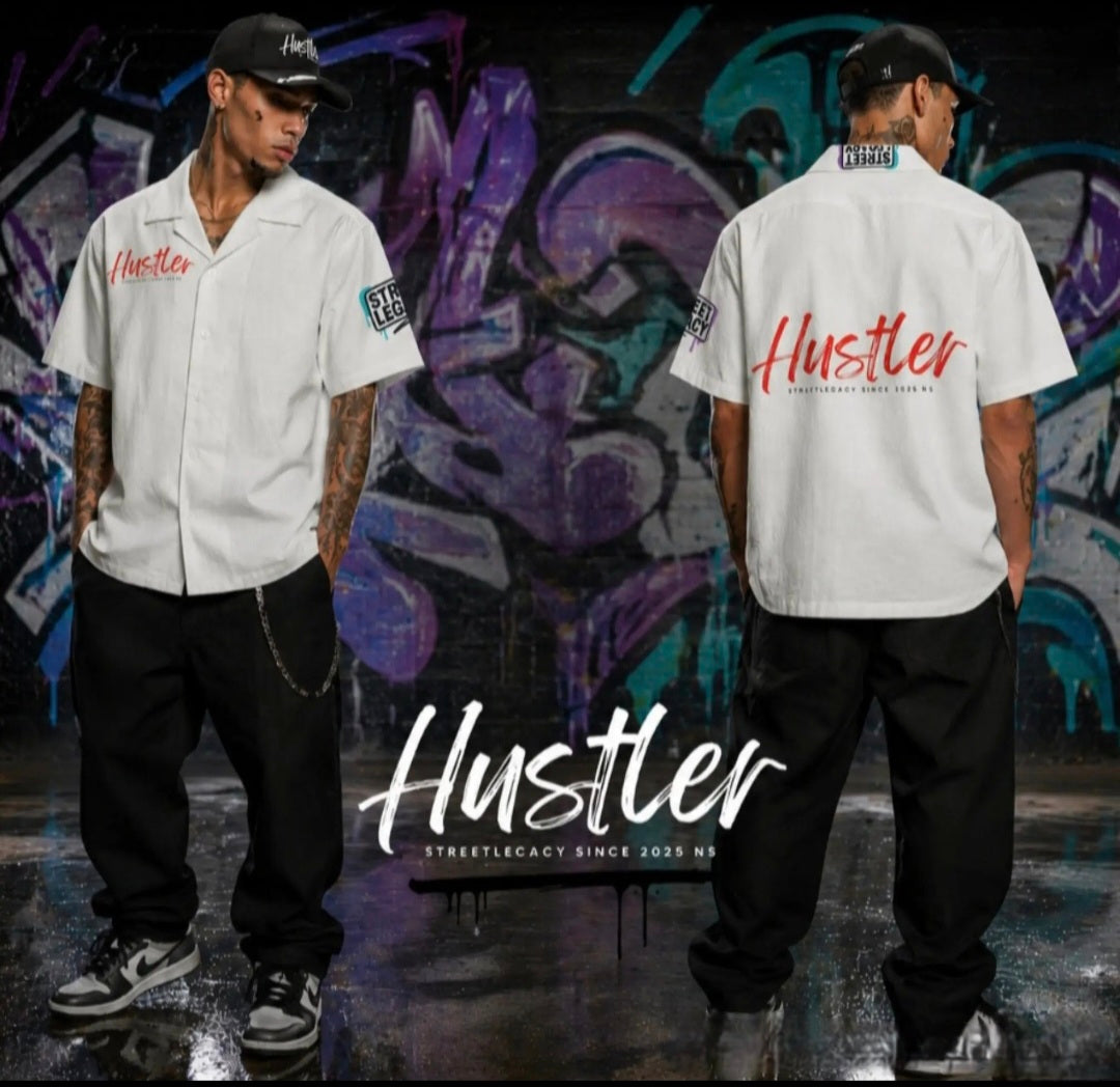 Alloverprint Hawaiihemd (Hustler)