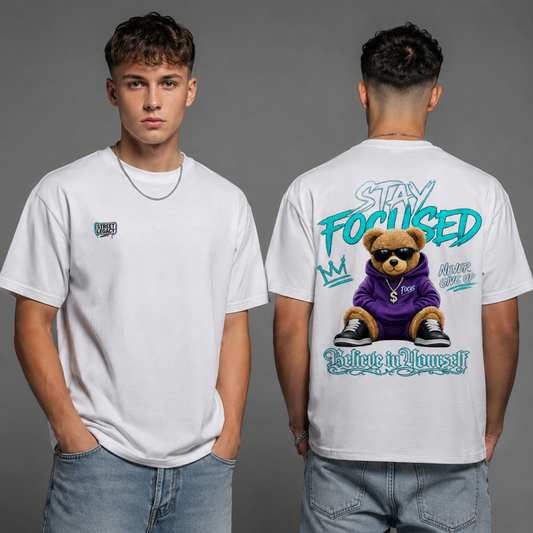 Alloverprint T-Shirt (Stay Focused) Streetlegacy