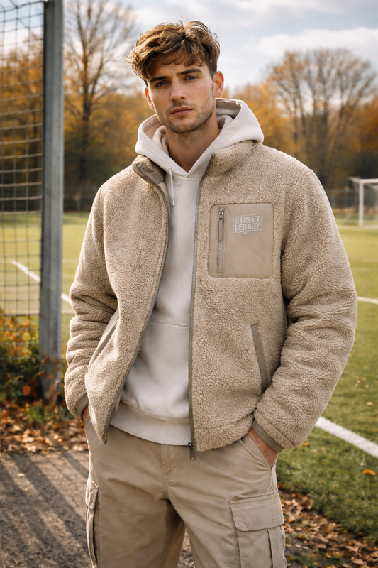 Sherpa Jacke Branding collection