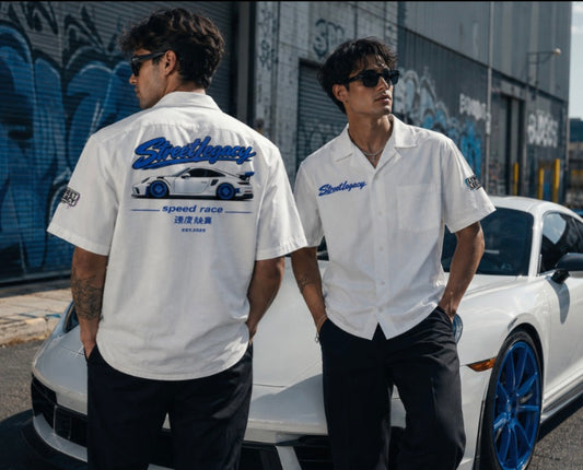 Alloverprint Hawaiihemd (Rennwagen)Streetlegacy
