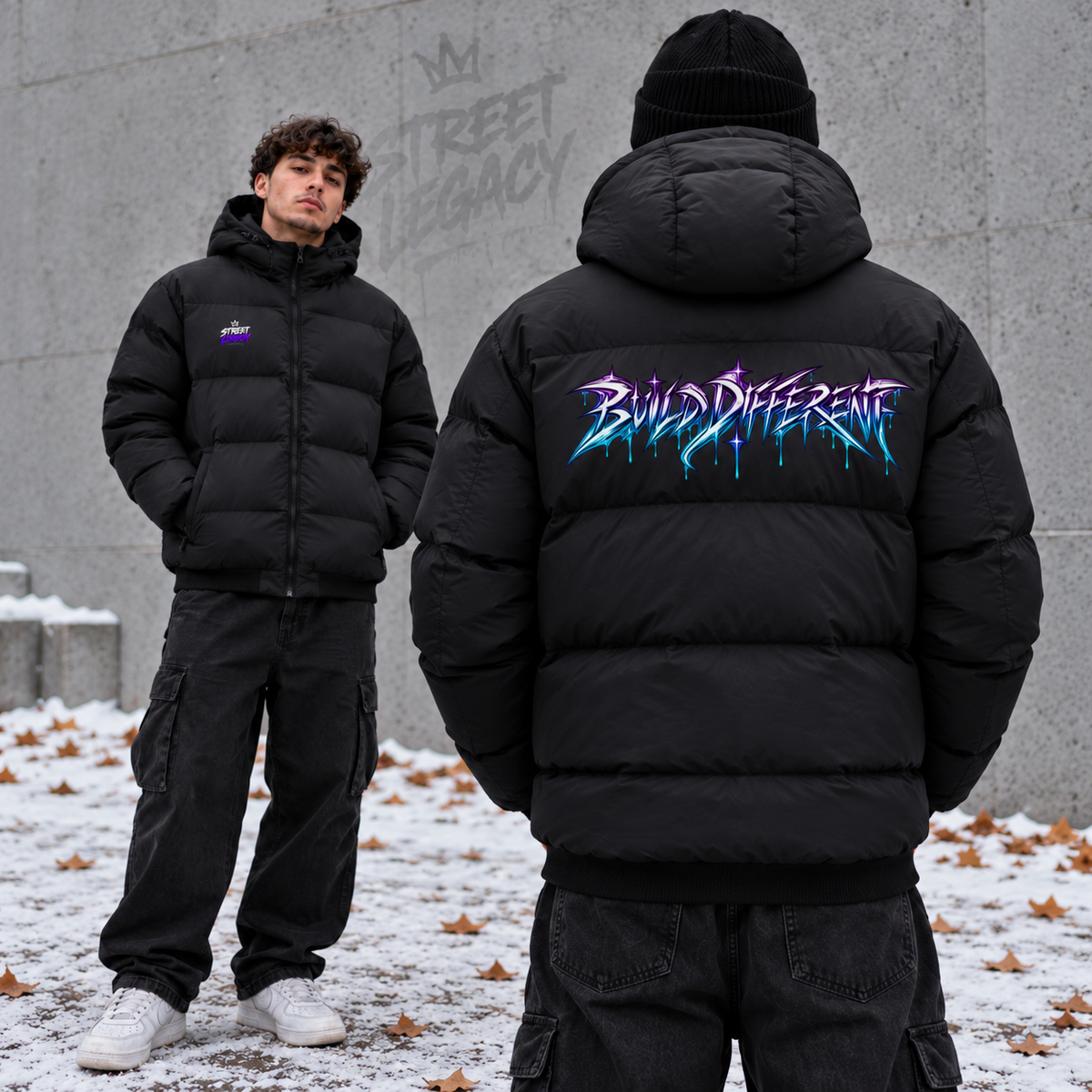 Steppjacke Herren (Build Diferent) Streetlegacy