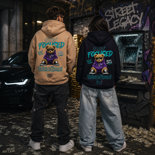 Classic Hoodie Unisex (Stay Focused)Streetlegacy