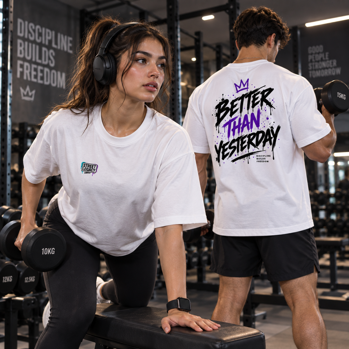 Premium Organic Oversize Blast Unisex (Better Than Yesterday) Streetlegacy