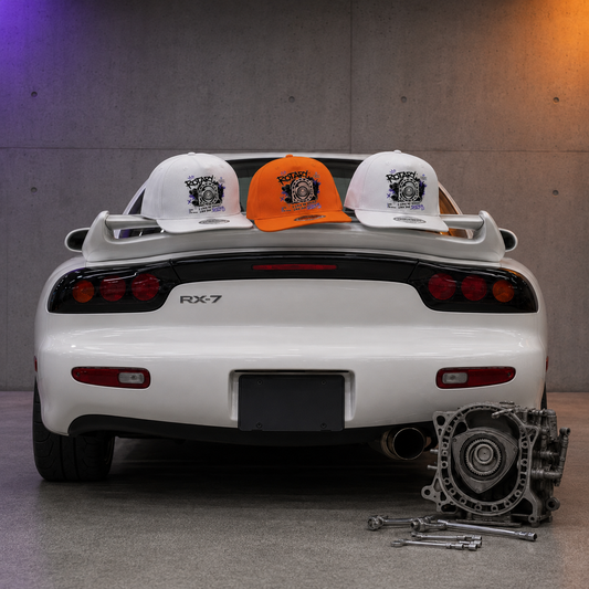 Snapback Rapper Cap (RPM Rotary) Streetlegacy