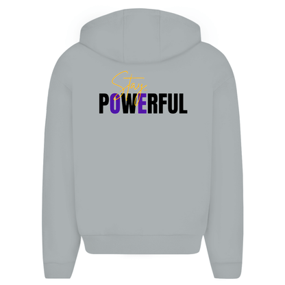 Herren Oversize Zipper Hoodie (Powerful)Streetlegacy