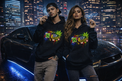 Classic Oversized Hoodie Uinisex (Weed Street) Streetlegacy