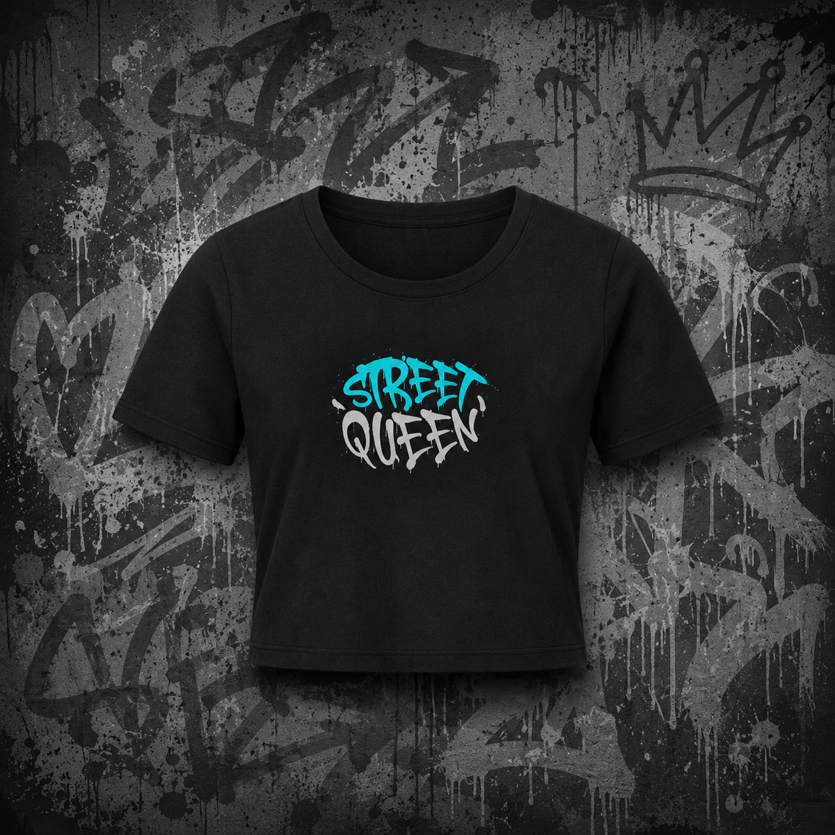 Ladies Cropped Tee(Street queen) Streetlegacy